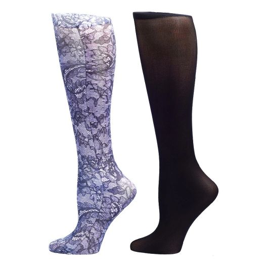 Celeste Stein Therapeutic Compression Sock black | Celeste Stein