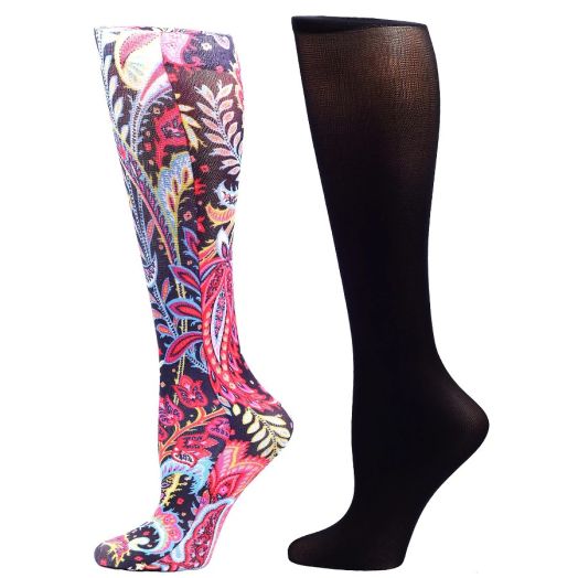 Celeste Stein Therapeutic Compression Sock black
