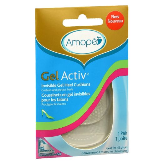 Amope GelActiv Invisible Gel Heel Cushions