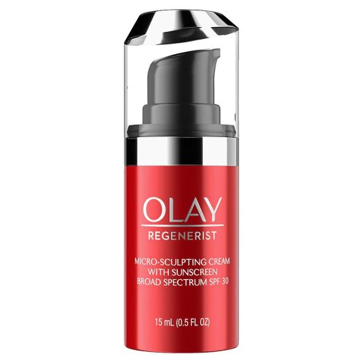 Olay Regenerist Micro-Sculpting Cream Face Moisturizer with SPF 30, Trial Size
