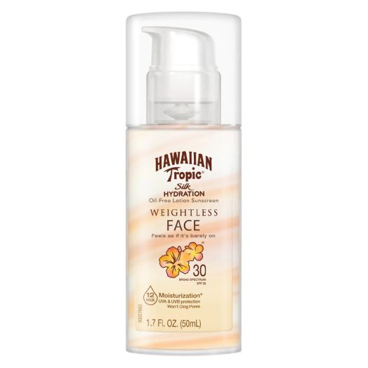 Hawaiian Tropic Silk Hydration Weightless Lotion Sunscreen SPF 30