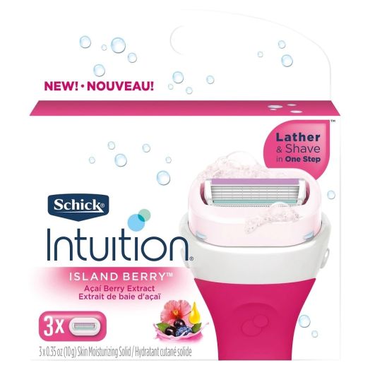 Schick Intuition Refills Island Berry
