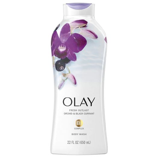 Olay Fresh Outlast Body Wash Soothing Orchid & Black Currant