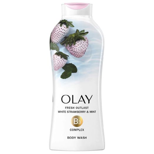 Olay Fresh Outlast Body Wash Cooling White Strawberry & Mint