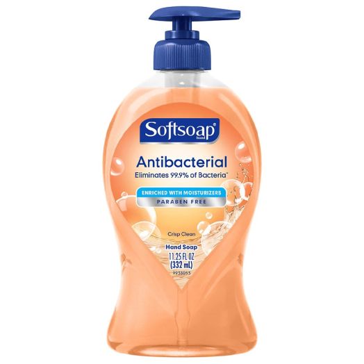 Softsoap Antibacterial Liquid Hand Soap Pump Crisp Clean