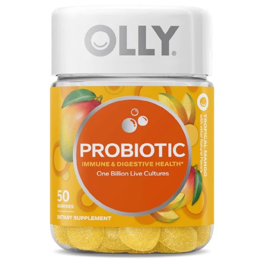OLLY Probiotic Gummies Tropical Mango