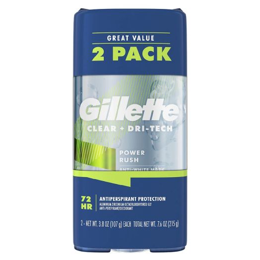 Gillette Gel Antiperspirant Deodorant Power Rush