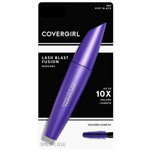 CoverGirl LashBlast Fusion Volume + Length Mascara, Very Black 860