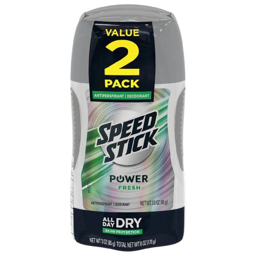 Speed Stick by Mennen Power Antiperspirant Deodorant Fresh