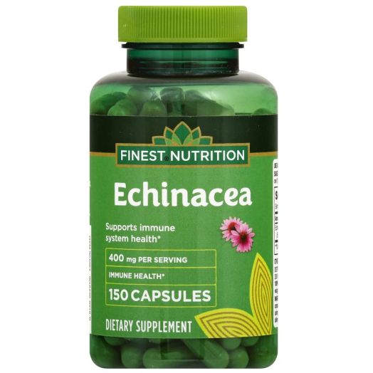 Finest Nutrition Echinacea 400 mg Capsules