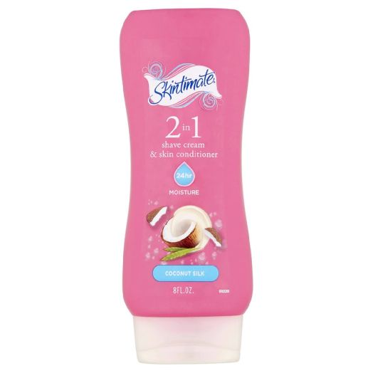 Skintimate 2 in 1 Shave Cream & Skin Conditioning Coconut Silk