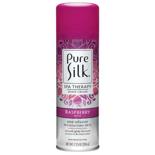 Pure Silk Raspberry Mist Spa Therapy Shave Cream