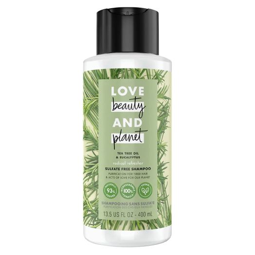 Love, Beauty & Planet Hair Shampoo Tea Tree Oil & Vetiver Tea Tree Oil & Vetiver