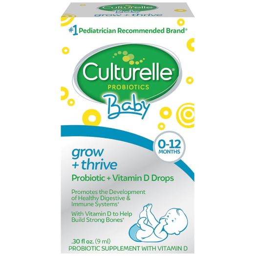 Culturelle Baby Grow & Thrive Probiotic + Vitamin D Drops