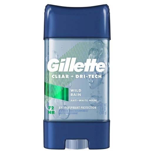 Gillette Clear + Dri Tech Gel Antiperspirant and Deodorant Wild Rain