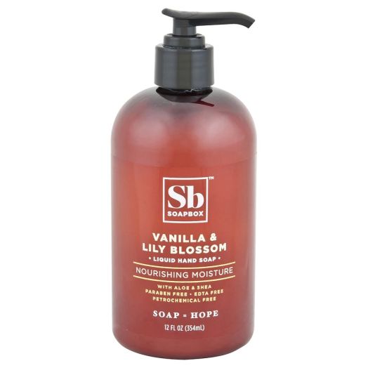 Soapbox Vanilla & Lilly Blossom Hand Soap