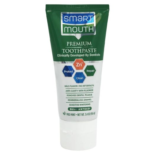 SmartMouth Premium Zinc Ion Toothpaste Mild Mint