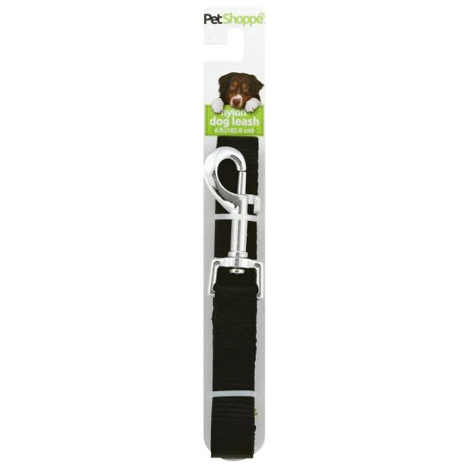 PetShoppe Nylon Dog Leash 3/4" x 72"