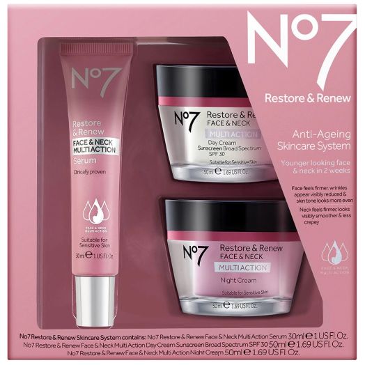 No7 Restore & Renew Skincare System