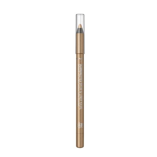 Rimmel Scandaleyes Waterproof Brow and Liner Kajal, Hypnotic Gold
