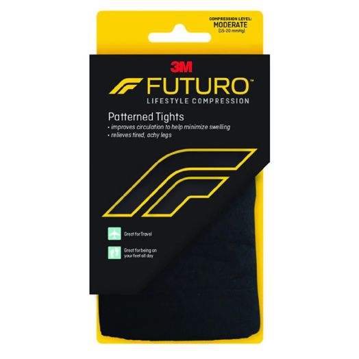 FUTURO Pattern Tights Black, Black