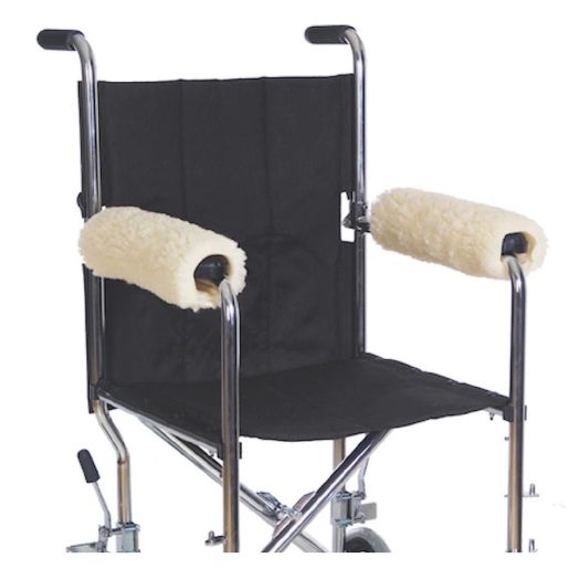 Essential Medical Sheepette Wheelchair Armrest Pads