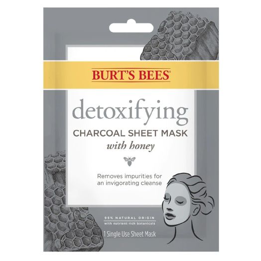 Burt's Bees Detoxifying Charcoal Facial Sheet Mask
