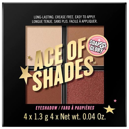 Soap & Glory Ace of Shades Eyeshadow Quad, Heat