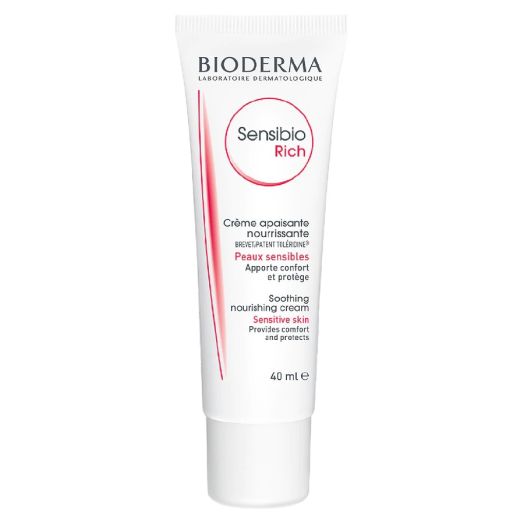 BIODERMA Sensibio Rich Soothing Moisturizing Cream- Sensitive to Intolerant Skin