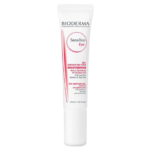 BIODERMA Sensibio Anti-Puffiness Moisturizing Eye Contour Gel for Sensitive Skin