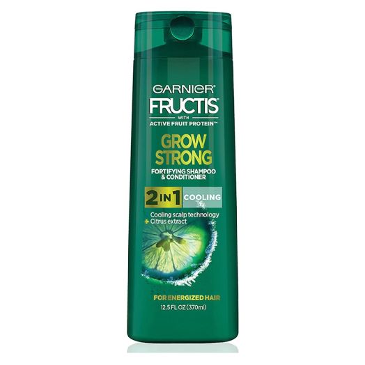Garnier Fructis Grow Strong Cooling 2-In-1 Shampoo and Conditioner for Men
