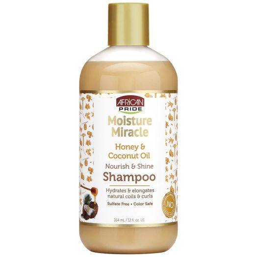 African Pride Moisturizing Shampoo Honey & Coconut Oil