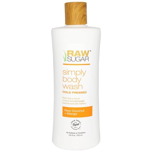 Raw Sugar Body Wash Raw Coconut + Mango