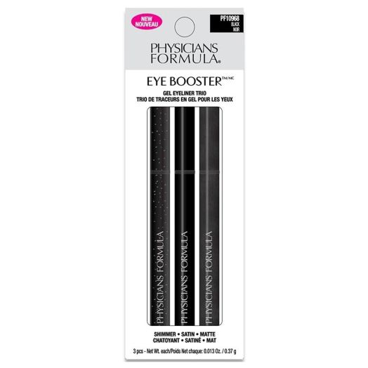 Physicians Formula Eye Booster Gel Eyeliner Trio, Black