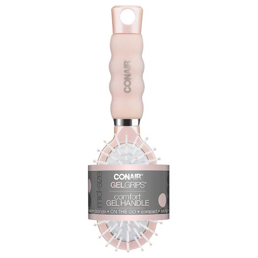 Conair Gel Grip Mid-Size Cushion Brush (color may vary)