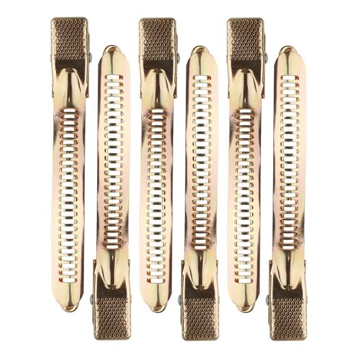 KITSCH Extra Large Styling Clips Rose Gold
