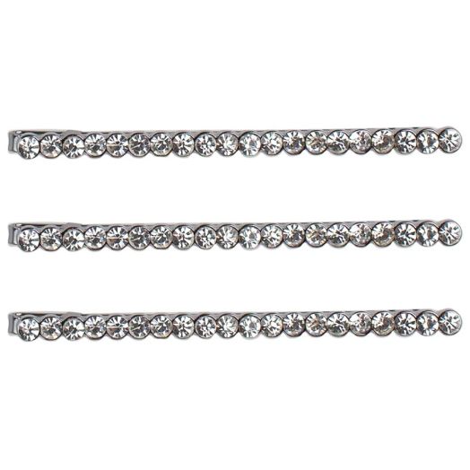 KITSCH Rhinestone Bobby Pins Multi