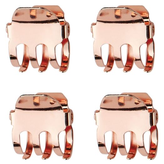 KITSCH Mini Claw Clips Rose Gold