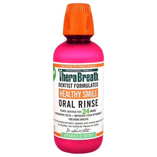 TheraBreath Healthy Smile Oral Rinse Sparkle Mint