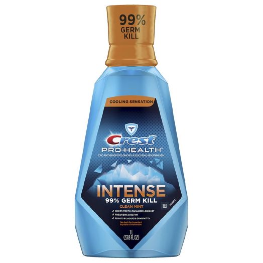 Crest Pro-Health Intense Mouthwash Clean Mint