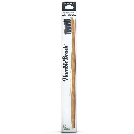 Humble Brush Bamboo Toothbrush Soft Black