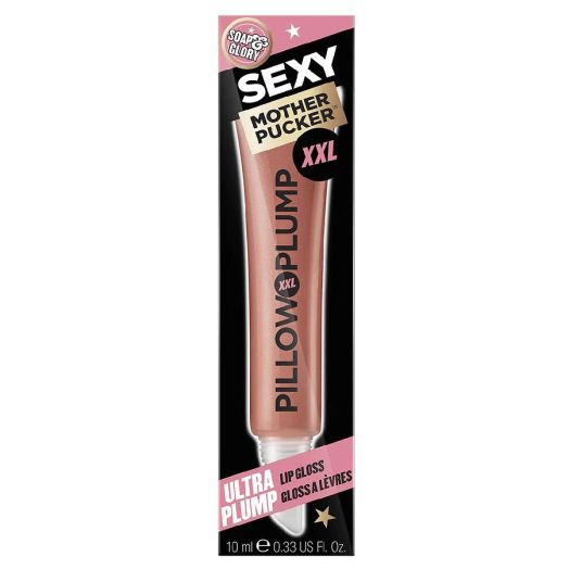 Soap & Glory Sexy Mother Pucker Pillow Plump XXL Lip Gloss, Nude in Town