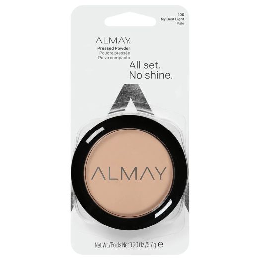 Almay Smart Shade Skin Tone Matching Pressed Powder, Light