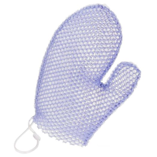 Supracor Spa Bath Mitt Body Exfoliator Face Scrub Sponge (Purple)