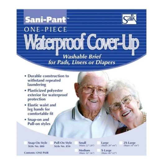 Salk Sani-Pant Lite Weight Waterproof Cover-Up, Small Waist 22-28 Inch