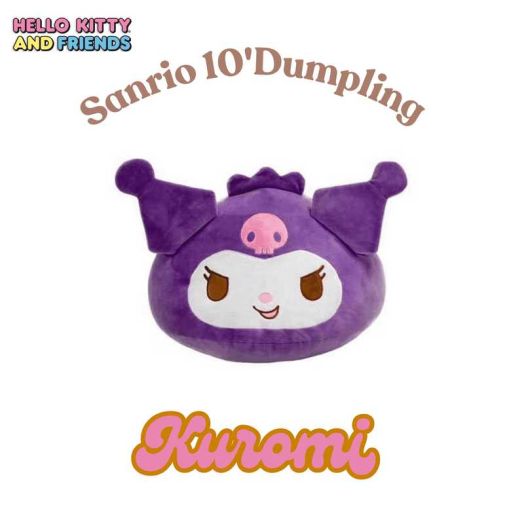 Sanrio Hello Kitty & Friends Kuromi 10 in Child's Plush Toy, Purple, 1 Count