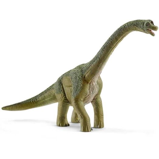 Schleich Dinosaurs - Brachiosaurus Dinosaur Figurine - Realistic Green Dino Figure for Kids Ages 4+ - Educational and Durable Prehistoric Toy - 14581
