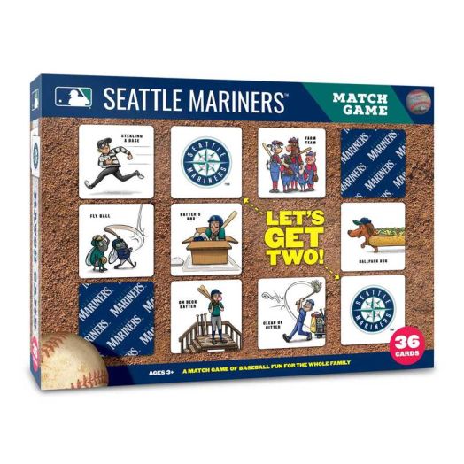 YouTheFan MLB Seattle Mariners Memory Match Game