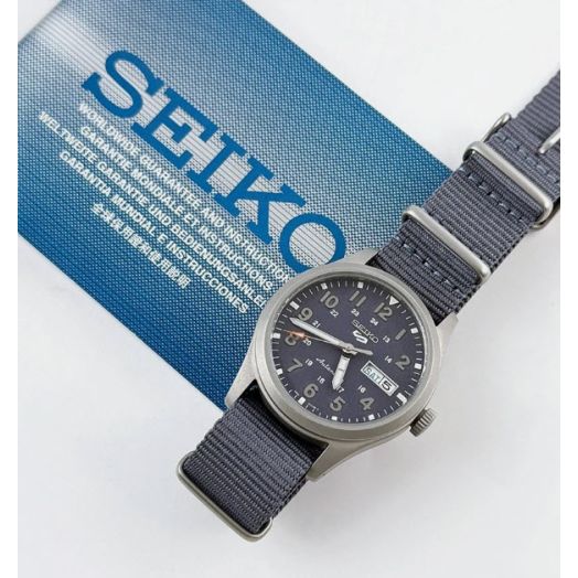 Seiko SRPG31 Seiko 5 Sports Men's Watch Gray/Blue 39.4mm Stainless Steel