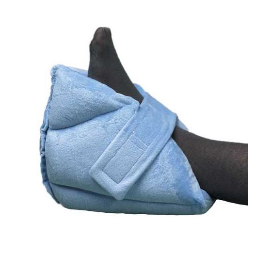 Skil-Care Cozy Cloth Foam Heel Cushion, Blue Pair